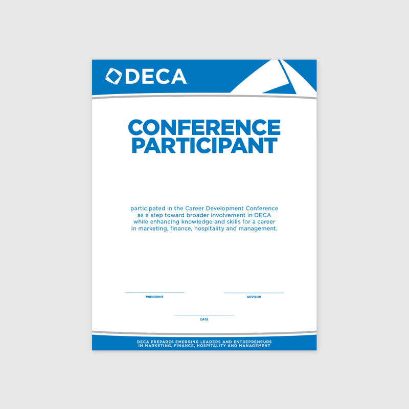 Conference Participation Certificate